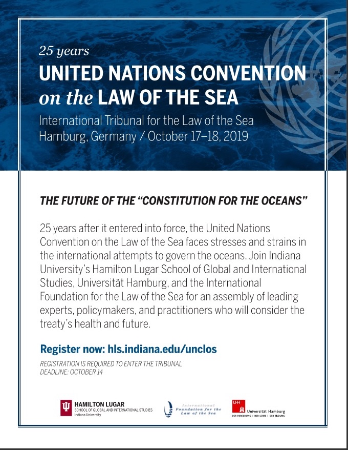 25 Years, UNITED NATIONS CONVENTION On The LAW OF THE SEA | IHMA